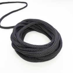 Шнур для одежды d-4.5мм, цвет Серый (на отрез)  в Лобне