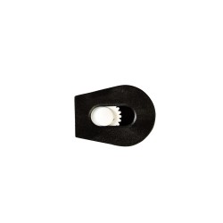 Зажим для шнура 4 мм KL  Чёрный + Белый (поштучно)  в Лобне