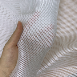 Сетка 3D трехслойная Air mesh 160 гр/м2, цвет Белый (на отрез)  в Лобне