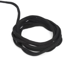 Шнур для одежды 4,5 мм, цвет Чёрный (на отрез)  в Лобне