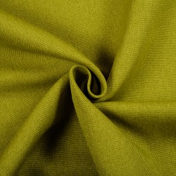 Ткань Рогожка (мебельная), цвет Зелёный (на отрез)  в Лобне
