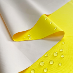 Водонепроницаемая Дышащая Мембранная ткань PU 10'000, цвет Жёлтый (на отрез)  в Лобне