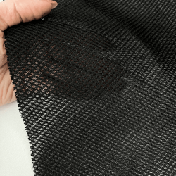 Сетка 3D трехслойная Air mesh 165 гр/м2, цвет Черный   в Лобне