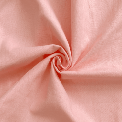 Ткань Перкаль, цвет Персиковый (на отрез)  в Лобне