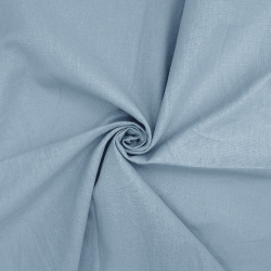 Ткань Перкаль, цвет Серый (на отрез) (100% хлопок) в Лобне
